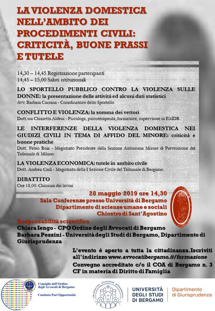 La violenza domestica nell’ambito dei procedimenti civili: criticità, buone prassi e tutele