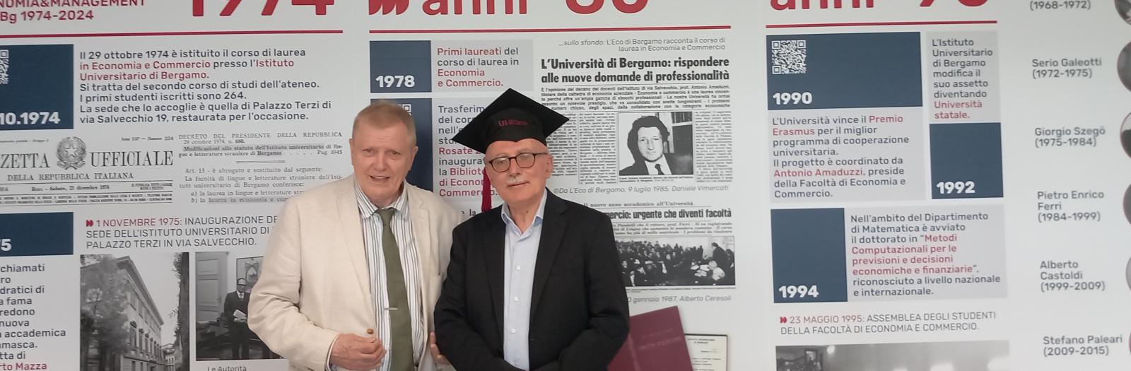 Decano Belgrano in Unibg